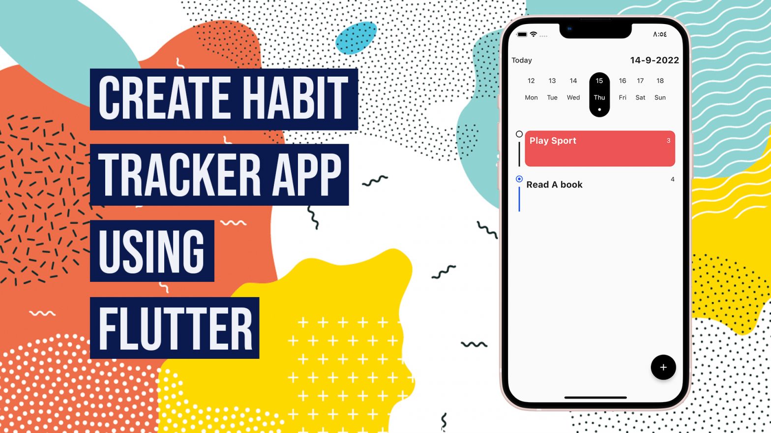 عمل تطبيق تتبع عادات بأستخدام فلاتر (Habit Tracker)